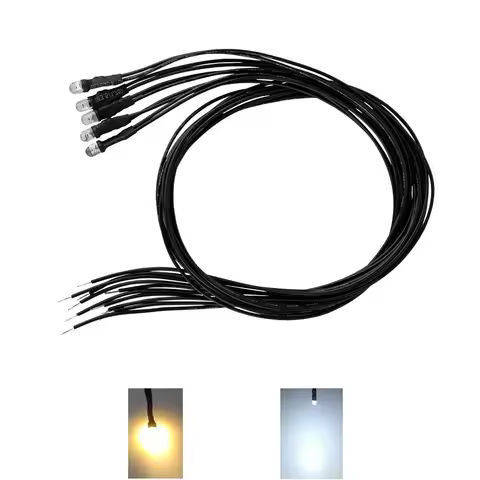 Tecolampe 10 New AC8V LED Wired Indicator Lamps Used In QRX-777 7001 ONKYO Marantz Kenwood Pioneer a