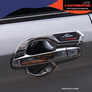 Perodua Alza 2022 - 2025 Door Handle Bowl Cover Anti-Scratch Chrome