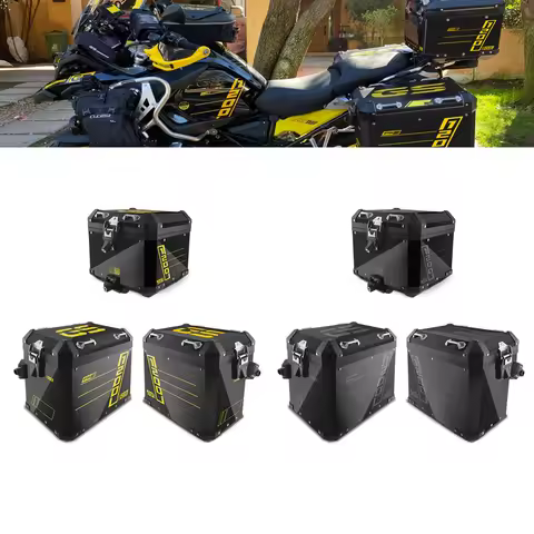 R1200GS/R1250GS Adventure Motorcycle Aluminum Side Box Trunk Decal 40 Years GS Sticker For BMW R1200