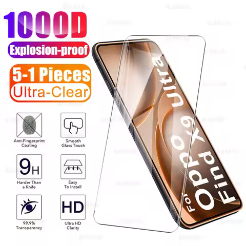 FindX9Ultra 9H Tempered Glass Screen Protector For Oppo Find X9 Ultra 5G Unlock Protective Cover Fil