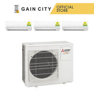 MITSUBISHI SYSTEM 3 AIRCON MXY-3H28VG/2XMSXY-FP10VG/1XMSXY-FP18VG