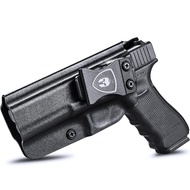 WARRIORLAND Compatible with Glock 17/22/31 Holster, IWB Kydex Holster Fit G17 Gen 1-5/G22 Gen 3-4/G3