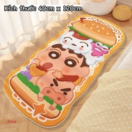 KATi cutetua patterned fur carpet size 40x120cm