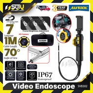 AUTOOL SVB302 Articulating Video Endoscope / Borescope without LCD Display (Inspection Camera)