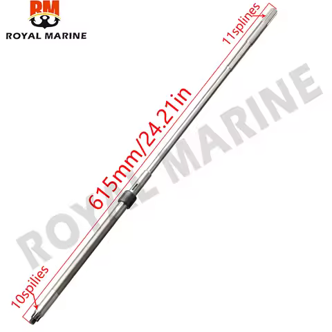 6AH-45510 Short Driver Shaft For Yamaha 4 Stroke Outboard Motor 15HP 20HP 6AH 6AU Series Models Pars