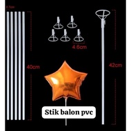 BALLOON STICKS + CUP PVC BALLOON STICKS CONTAINING 50 PCS