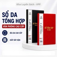 (1-2q) Hai Tien Synthetic Soft Leather Cover Notebook T8 175x250mm, 400 Pages, Random Color Delivery