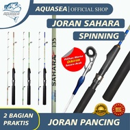 AQUASEA - Joran Pancing SAHARA Model Transparan Joran Pancing Bahan Fiber Solid Cocok buat Udang Super Lentur