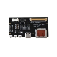 DP to EDP 4k 120HZ DIY4K driver board 4K 2K 1080 adapter For Portable Display