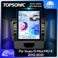 TopSonic 9.7inch Android 8Core IPS Vertical Screen Car Raido Audio Video Stereo Player For Isuzu D-M