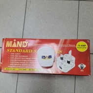 Mind Plug Top with 13amp fuse Sirim Malaysia
