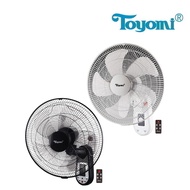 Toyomi 16" Wall Fan FW 4093R - White / Black