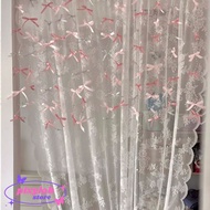 [ PIXYLAB ] Bead Curtain - Pastel Pink Croquet Croquettes Aesthetic Korean Japanese Crystal Bead Cur
