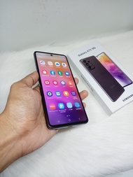 samsung a73 5g 8/256gb second bekas garansi resmi sein indonesia ya