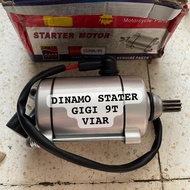 DINAMO STATER MOTOR RODA 3 GIGI 9T TWMTR
