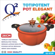 Q2 Pumpkin Pressure Cooker 26 CM 7 Liter Elegant Totipotent Pressure Cooker Q2-8126