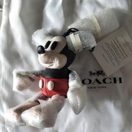 全新coach 限量聯名迪士尼Disney 米奇鑰匙圈Mickey mouse，全台只有10個，台灣現貨，大安站面交