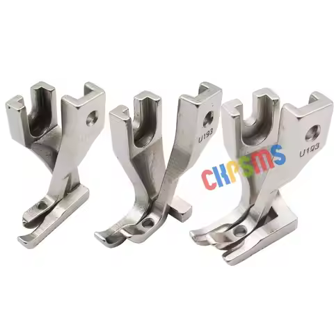 3SET Right&Left Toe Zipper Foot &Standard Walking Foot FIT FOR JACK H2, H5 JUKI DU-141/1181 Typical