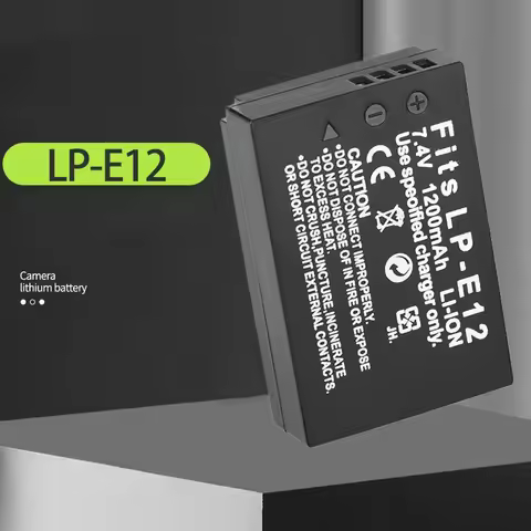 1200mAh LP-E12 LPE12 LP E12 Camera Battery or Charger For Canon M 100D Kiss X7 Rebel SL1 EOS M10 DSL