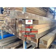 2 KAKI 2" X 3" SOLID KAYU MERANTI WOOD KAYU PERABOT/ SIAP KETAM/ GRADE A