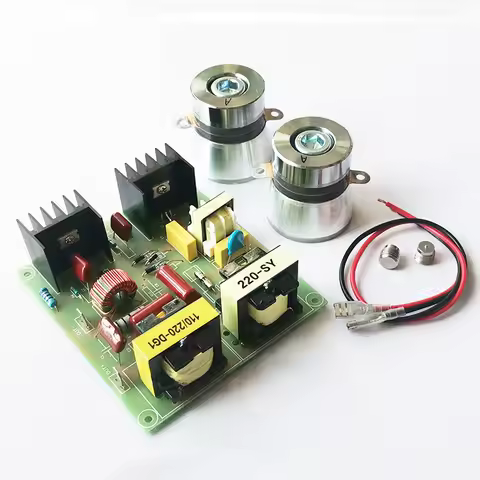 40Khz 120W Ultrasonic Cleaning Machine Driver Board Dishwasher Power Generator AC 110V 220V / 60W 40