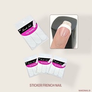 Sticker french nail sticker french nail sticker french sticker tip guide french nail sticker nail ar