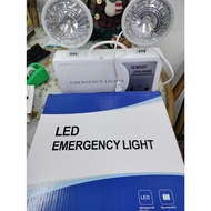 3W 220V Two Heads LED Emergency Light for Business, Shopping Malls, Schools and Office Buildings