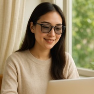 ASLLY Luma Shift 微變色抗藍光眼鏡