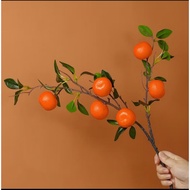 Fake kumquat branches for decor CNY