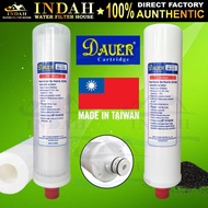 DAUER Double Filter Replacement Set - DR101P1 PP & DR101C Carbon Water Filter