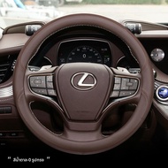 JIBEIDUN | ปลอกพวงมาลัยหนังสำหรับ Lexus NX/ES200/240/260/RX300/ES300h/LS