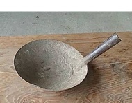古董 農具 鐵勺 園藝 種田 翻地 傳統 尖頭鋤 早期 農耕 工具 器具