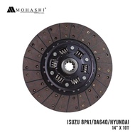 ISUZU 8PA1 / DA640 / HYUNDAI CLUTCH DISC 14" X 10T MOHASHI (1PC)