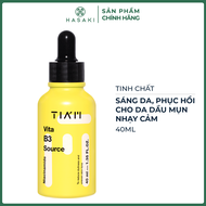 Serum Tiam Làm Sáng Phục Hồi Cho Da Dầu Mụn Nhạy Cảm 40ml Vita B3 Source (10% Niacinamide + 2% Arbut