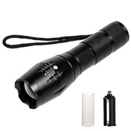 OUTING - XML-T6 LED 伸縮變焦 5檔 T6 T8 L2 26650 手電筒