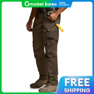 Cqr Frontline Tactical Hiking Climbing Elastic Waist Mens Cargo Pants