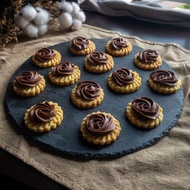 Nutella Tart / Pineapple Tart / Tart Nenas