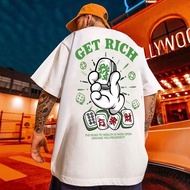 S-8XL China-Chic retro mahjong printed short sleeved T-shirts for men and women in summer fashion st