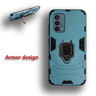 Military Armor For OnePlus Nord N200 5G DE2118 Kickstand Full Protection Phone Case Magnetic Ring He
