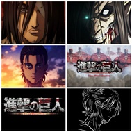 🇸🇬 ATTACK ON TITANS EZ-LINK CARD STICKERS / JAPANESE ANIME / NETS CARD STICKER GIFTS / EZ-LINK CARD 