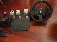 LogitechG923 Driving force  模擬賽車方向盤+手制 PC/PS5 don’t have box