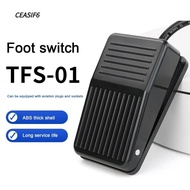 CEASIF6 Foot Switch, Plastic Nonslip Foot Pedal Switch, Electrical Equipment Black Foot Controller I