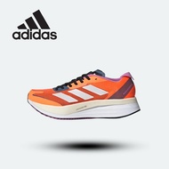 Adidas Adizero Boston 12 ผู้หญิง รองเท้ากีฬา รองเท้าวิ่ง คลาสสิค แท้ forum low ระบายอากาศได้ ผู้ชายรองเท้าวิ่ง สีส้ม