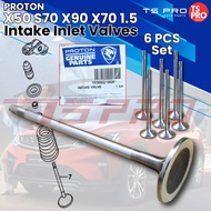 (6 Pcs Set) Geely Proton X50 S70 X90 X70 1.5 Genuine Intake Inlet Valves 1030021800