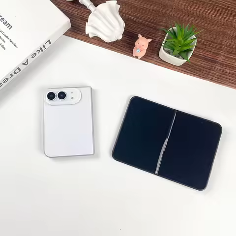 Realistic Dummy Phone for iPhone 18 Folding Mockup Phone for iphone 18ultra Faux iPhone Display Mode