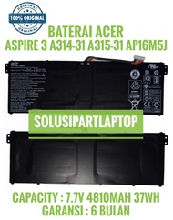Baterai ACER AP16M5J Acer Aspire 3 A315-21 Aspire 3 A315-41 3 A315 ORI