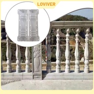 Roman Column Concrete Form Balustrades Form White