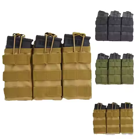 Outdoor Training Tactics Short Gun Magazine Hunting Shooting Air Gun Single Double Triple Magazine f