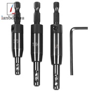 3 PCS Self Centering Drill Bit Set 3/32inch, 7/64inch,1/8inch, Bit,Self-Centering Hinge Drill Bit