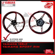 YAMAHA LC135 BLUE RED SPORT RIM 100% ORIGINAL Cast Wheel Sport RIM RODA